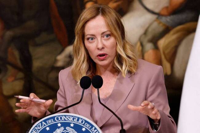 義大利總理梅洛尼「兩大前提」承認巴勒斯坦國   人質釋放與哈瑪斯退出 | 華視新聞