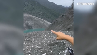 憂堰塞湖潰堤.溢流　兩個月「密切監測紀實」曝光