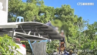 洪災第3天好消息！　特搜隊車頂架椅「救受困2人」