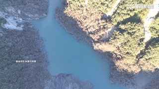 衛星照看花蓮堰塞湖　路透社：湖面積2個月內增近5倍