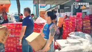 藝人.名模現身災區！　驚見女力士扛4大箱「身分不簡單」