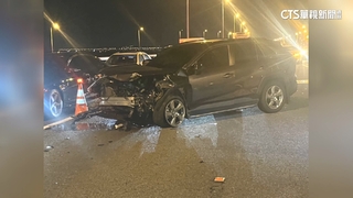 又是輔駕釀禍？　國3緩衝車按喇叭示警沒用　轎車仍追撞