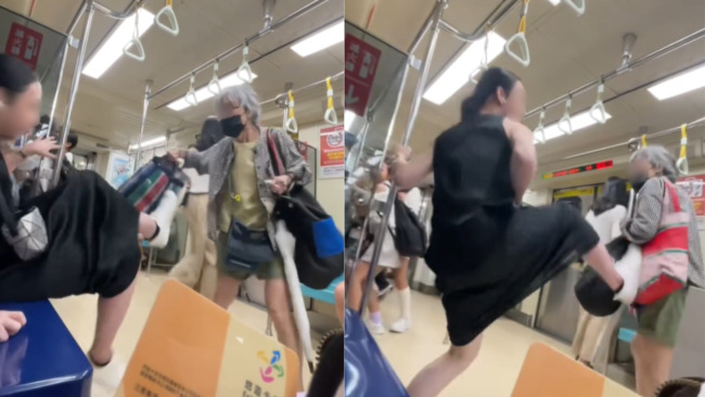 北捷遭逼讓座「踹飛」白髮婦！台大高材生首度回應：還未與捷警說明 | 華視新聞