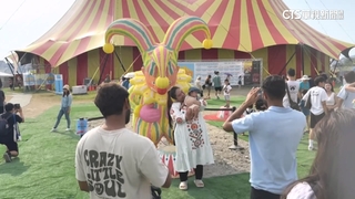 體感溫度飆37度！馬戲藝術節吸人潮　民眾備防曬法寶