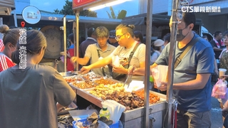 光復夜市「食物全免費」　邀鏟子超人.災民共度中秋