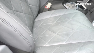花9千蒸氣清洗內裝　皮革座椅現水痕全毀　車主心疼