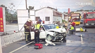 連假探視母親！　疑擦撞重機又撞護欄「轉360度」奪命