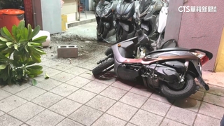 騎士撞花盆.騎樓梁柱慘摔　疑行車糾紛肇禍