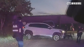 通緝夫跳車逃　「不顧車上3歲女」妻接手開車撞警