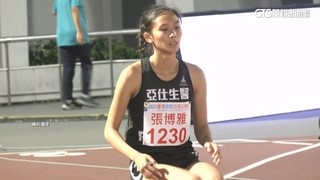 「超風速」影響！　「跨欄甜心」張博雅飆12秒94　差點破紀錄