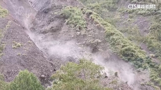 新竹尖石23日「大面積土石滑坡」　鄉公所：監控中.無立即危險