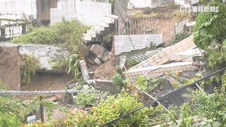 新店土牆倒塌　議員：裂4大塊　土木技師：整體工程處置