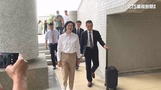 涉貪助理費首開庭　林岱樺微笑喊：將還我清白