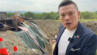 江和樹視察霧峰廚餘掩埋場遭阻　怒斥：太欺負霧峰人了