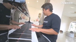 時隔20年的演奏！　油漆師彈自學「夢中的婚禮」