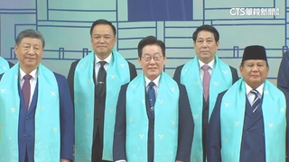 APEC峰會後合照曝！李在明居中　習近平站右側