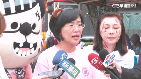 白黨工秀飄帶　林子宇：原圖未裁切.蘇巧慧：樂意分享