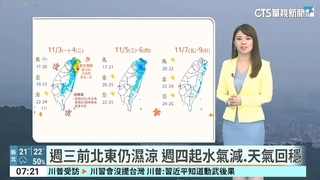 東北季風水氣多北宜花濕涼　北海岸雙北山區宜蘭雨勢大