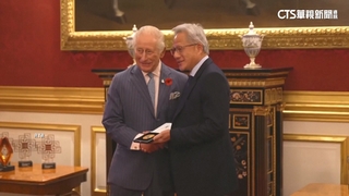 英王親頒　黃仁勳獲工程諾貝爾「伊莉莎白女王工程獎」