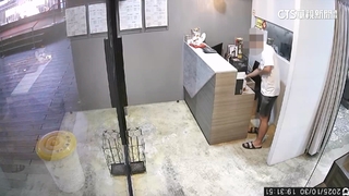 男闖美甲店偷1.7萬疑被目擊　竟誆店員「要預約」