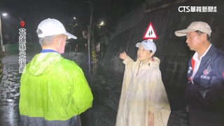 馬太鞍溪水位上漲！　便道急封閉　徐榛蔚巡查撤離進度