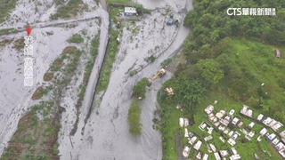 馬太鞍溪堰塞湖「紅色警戒」　明利村四周「撤離太晚」惹議