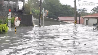 明利村還在淹！　滾滾泥流沖入村落　民眾嘆：應可避免