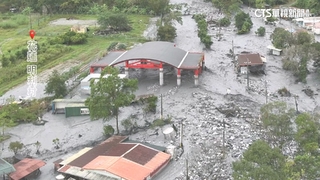 馬太鞍溪水暴漲沖進明利村　泥水淹家園居民怨