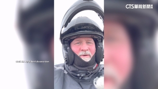 拚政府開門！　美議員頂低溫騎16小時重機回華府投票