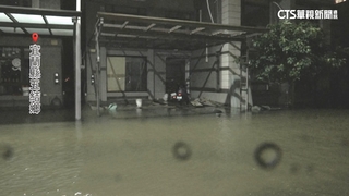 宜五結.冬山鄉「水淹及胸」　民宿泡水業者慘損上百萬