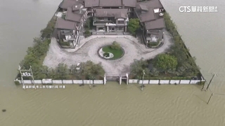 超狂奇景！　宜蘭渡假行館「防水閘門」助功　如「汪洋中堡壘」