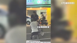 危險！台南爆行糾「男跪馬路口」　懇求騎士不要報警