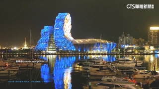 TWICE快閃店吸大批粉絲排隊　地標「亮藍燈」應援