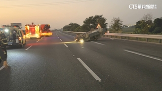 酒駕害命！19歲男國道撞護欄.釀後2車追撞　1死5傷