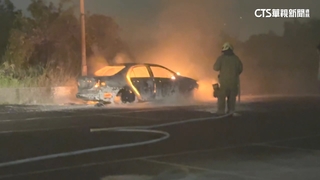 瑞芳停車場火燒車「驚見木炭」　駕駛疑喝醉：想烤肉...