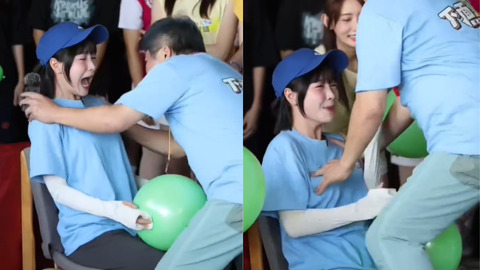 胡瓜錄節目不慎「襲胸」籃籃遭網批　製作單位道歉