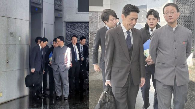 日中磋商後劉勁松手插口袋　中網讚「帥呆了」日網批「態度傲慢、惡劣」 | 華視新聞