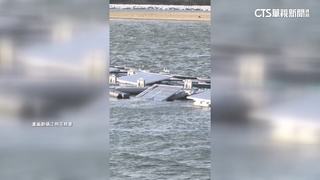 新塭滯洪池仍有光電板受損泡水　縣府促業者改善