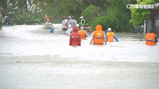 越南超大豪雨致災　中部淹大水已41死9失聯
