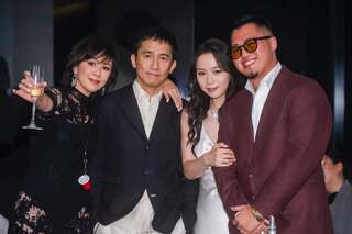 陣容不輸頒獎典禮！劉嘉玲、梁朝偉、邱淑貞齊聚台灣婚宴　新人背景也曝光