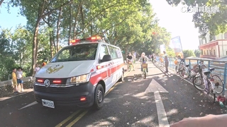 后豐鐵馬道腳踏車撞童　救護車被「法規」擋700米外