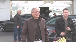 黃仁勳閃電訪台行程滿檔　驚喜現身台灣分公司