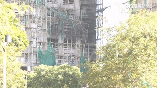 香港大火展開現場調查　600名港警協助辨認死者身分