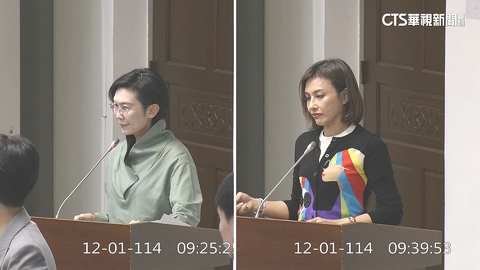 綠營高雄女力爭初選！　林岱樺.邱議瑩立院同框零互動
