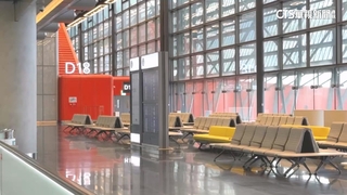 桃機「第三航廈北廊廳」試營運　挑高設計.俯瞰起降