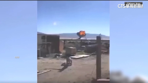 美軍雷鳥F-16C訓練墜毀　飛官彈射死裡逃生