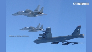 回應中俄軍機騷擾　美日戰機日本海上空聯合演訓