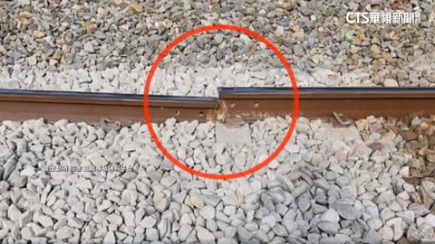 溫差大? 台鐵善化-新市地面下沉鐵軌斷裂 延誤11列車