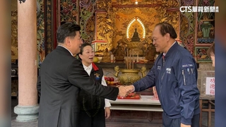 季連成回光復災區視察！　巧遇傅崐萁夫婦「大方握手」