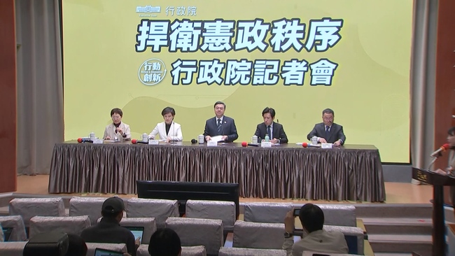 不副署財劃法！　卓榮泰：停止惡法對國家的傷害